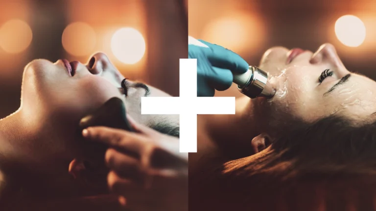 Masaż twarzy face sculpting i ultradźwięki w Masaże Świata SPA Wiry